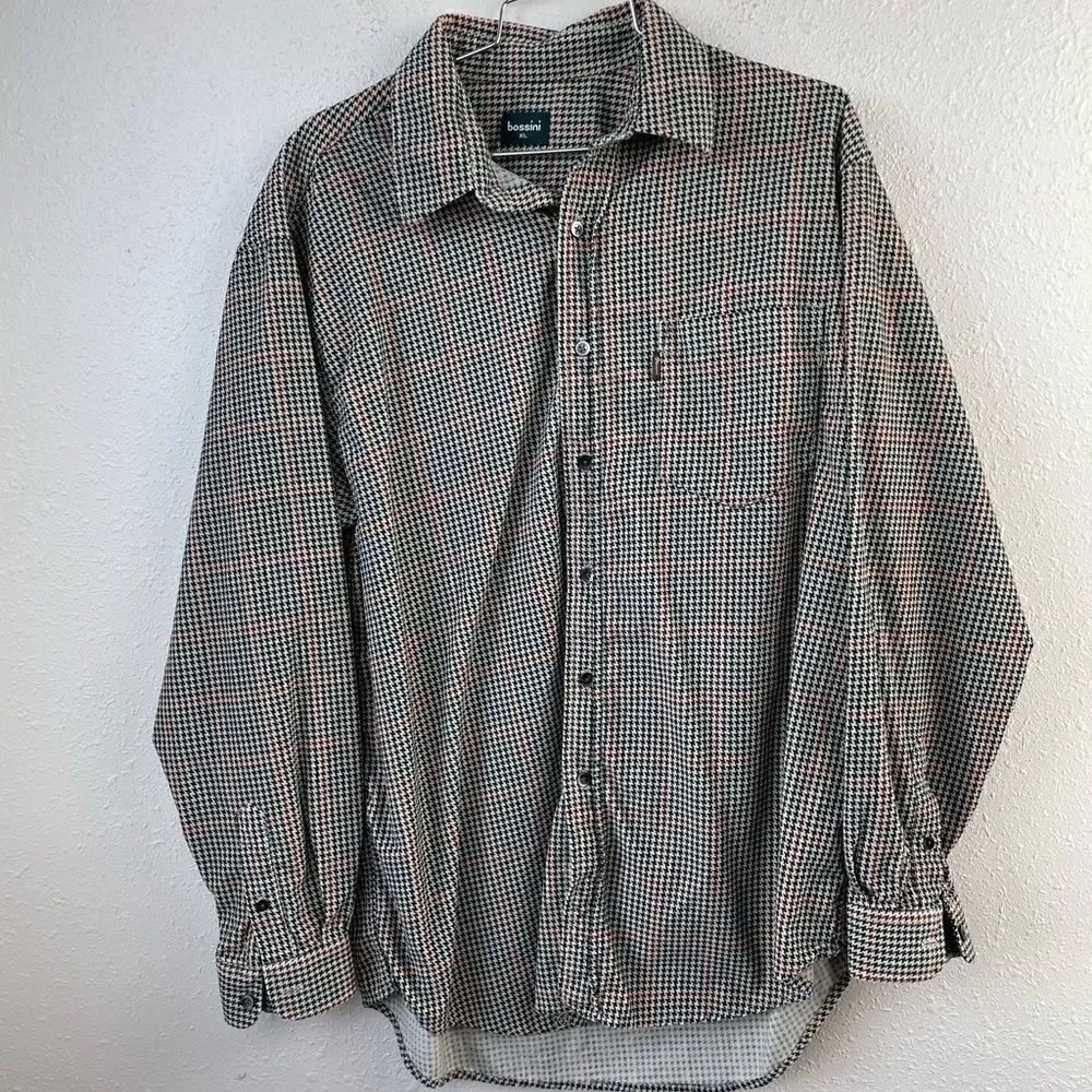 Bossini Button Down Dress Shirt Size XL EUC